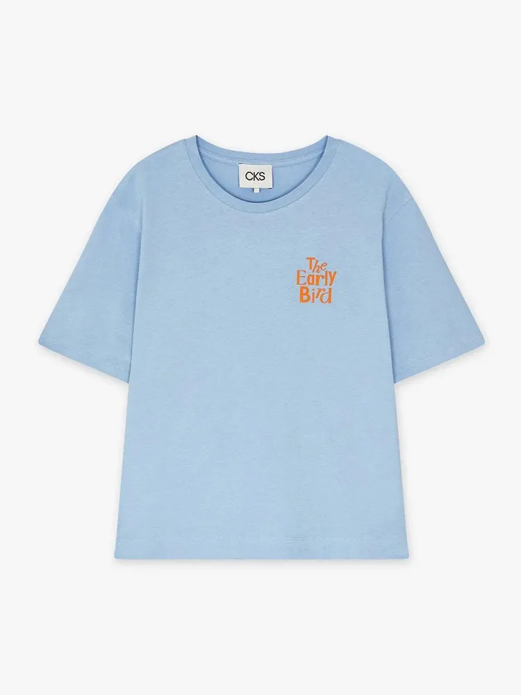 CKS Saria T-Shirt Della Robia Blue