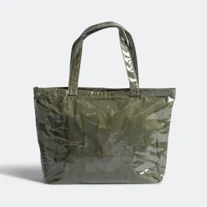 Classic Logo PVC Tote Bag - Army Green