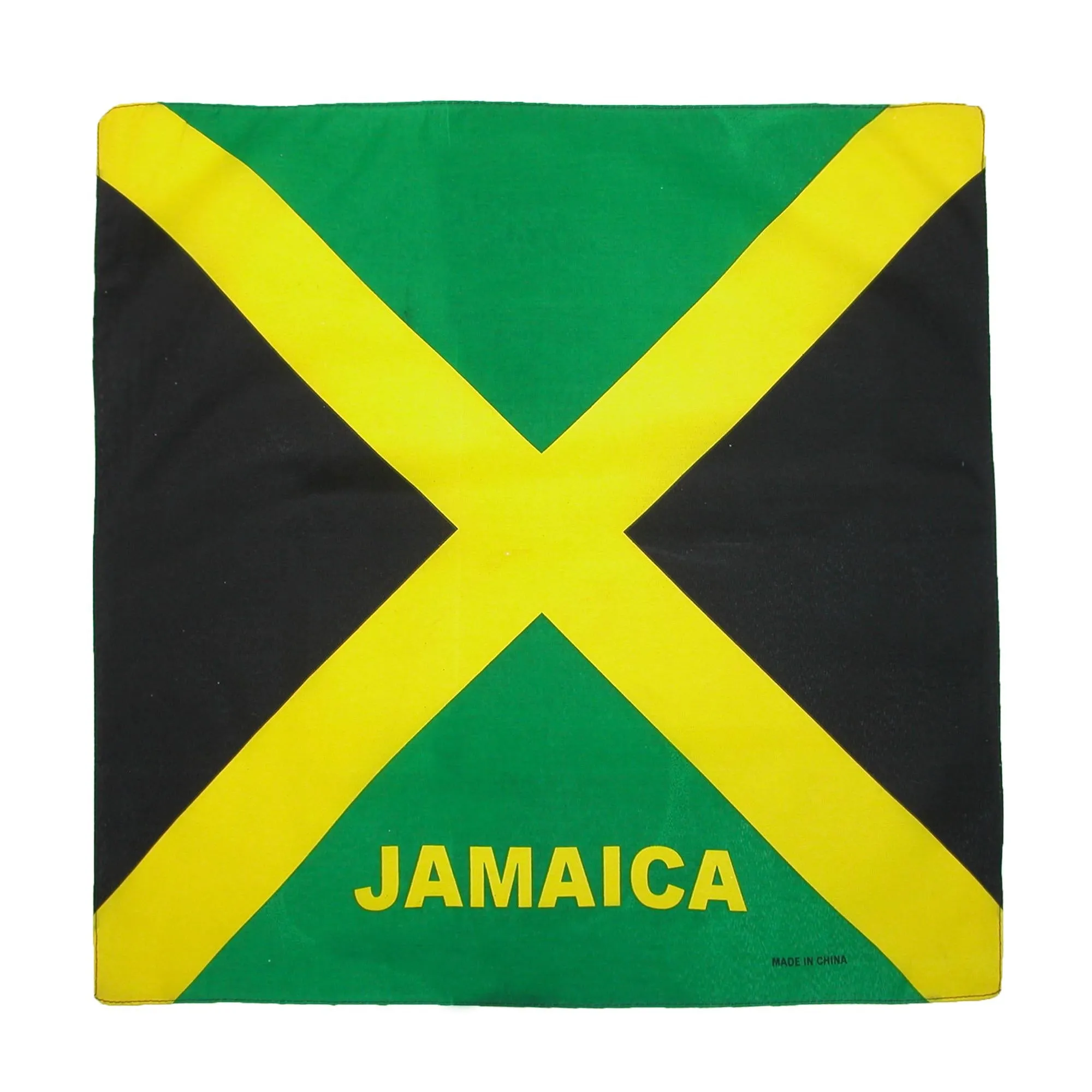 Cotton Jamaican Flag Bandana