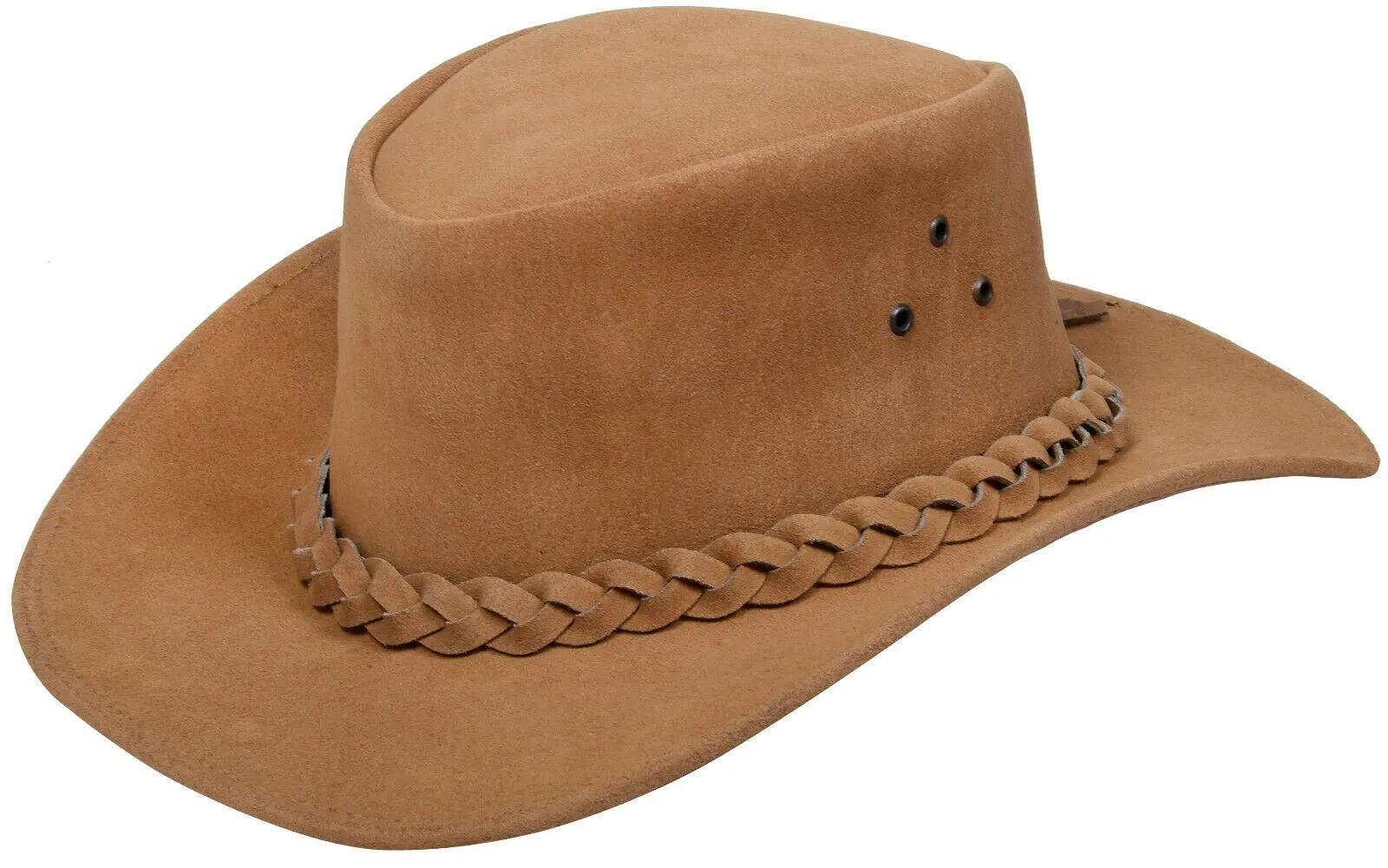 Cowboy Outback Suede Aussie Bush Hat