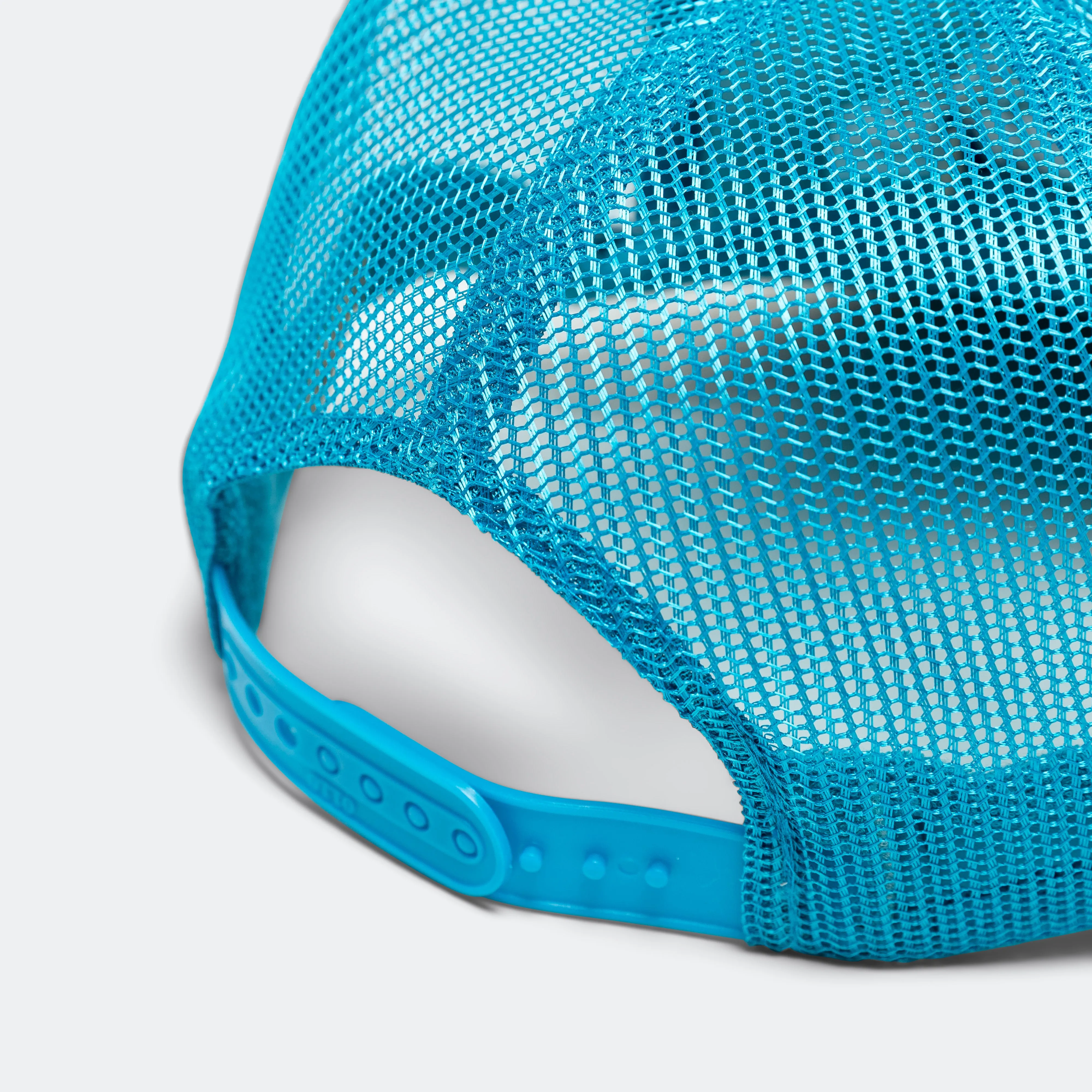 Denim Repair Service Denim Reconstruction Truck Cap - Turquoise