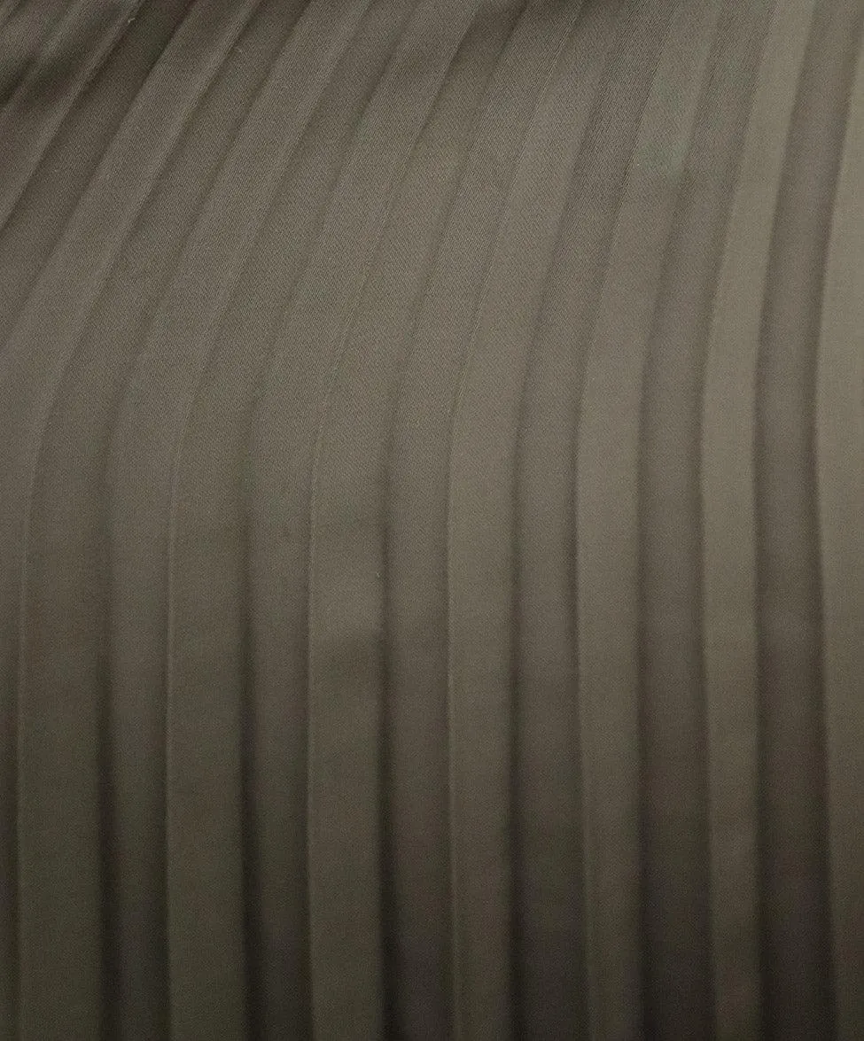 DKNY Olive Green Pleated Skirt sz 2
