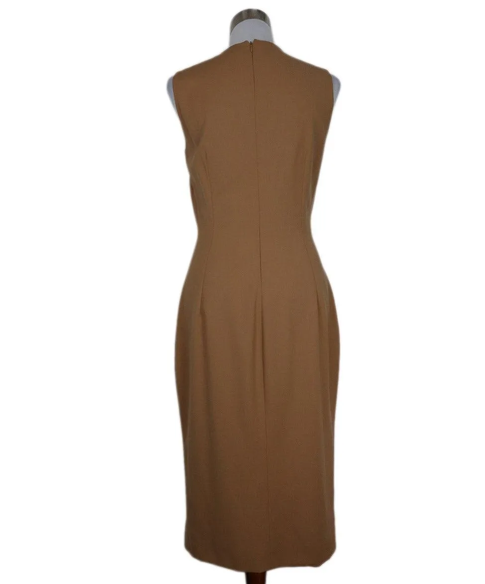 Dolce & Gabbana Tan Wool Dress sz 6
