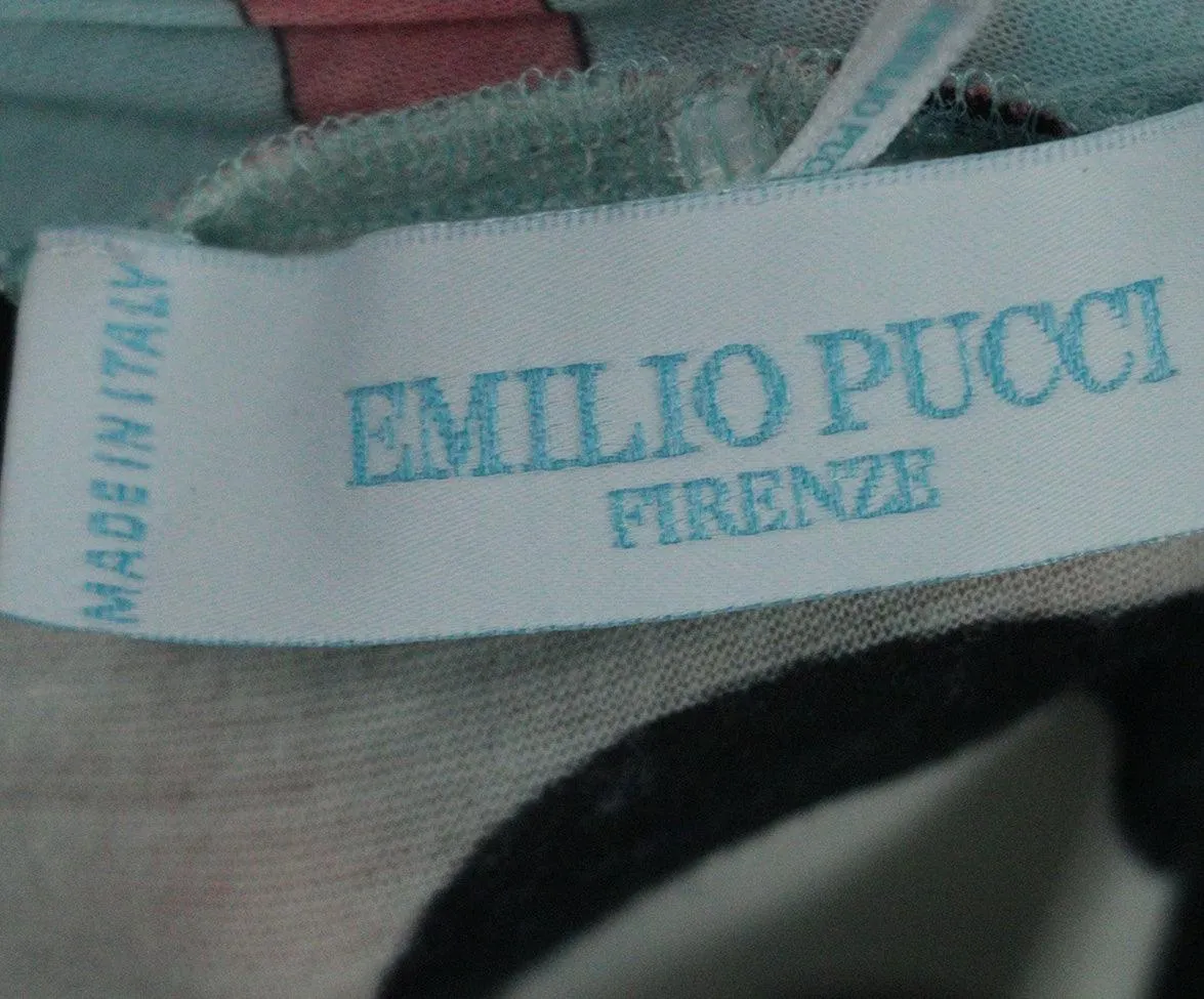 Emilio Pucci Multicolor Print Top sz 4