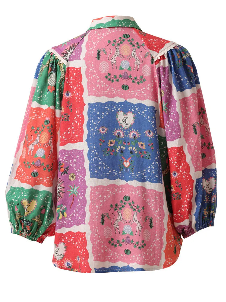 Emily Lovelock Edie Top Multi
