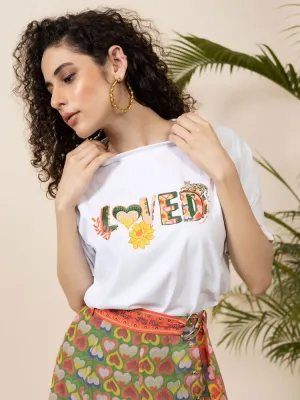 Emily Lovelock Kate T-Shirt Ivory