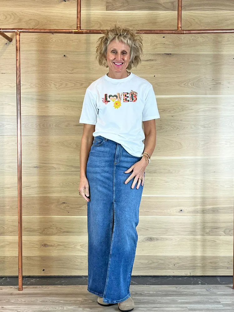 Emily Lovelock Kate T-Shirt Ivory