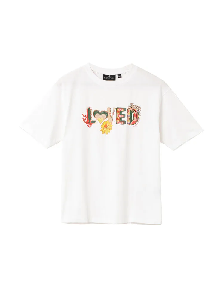 Emily Lovelock Kate T-Shirt Ivory
