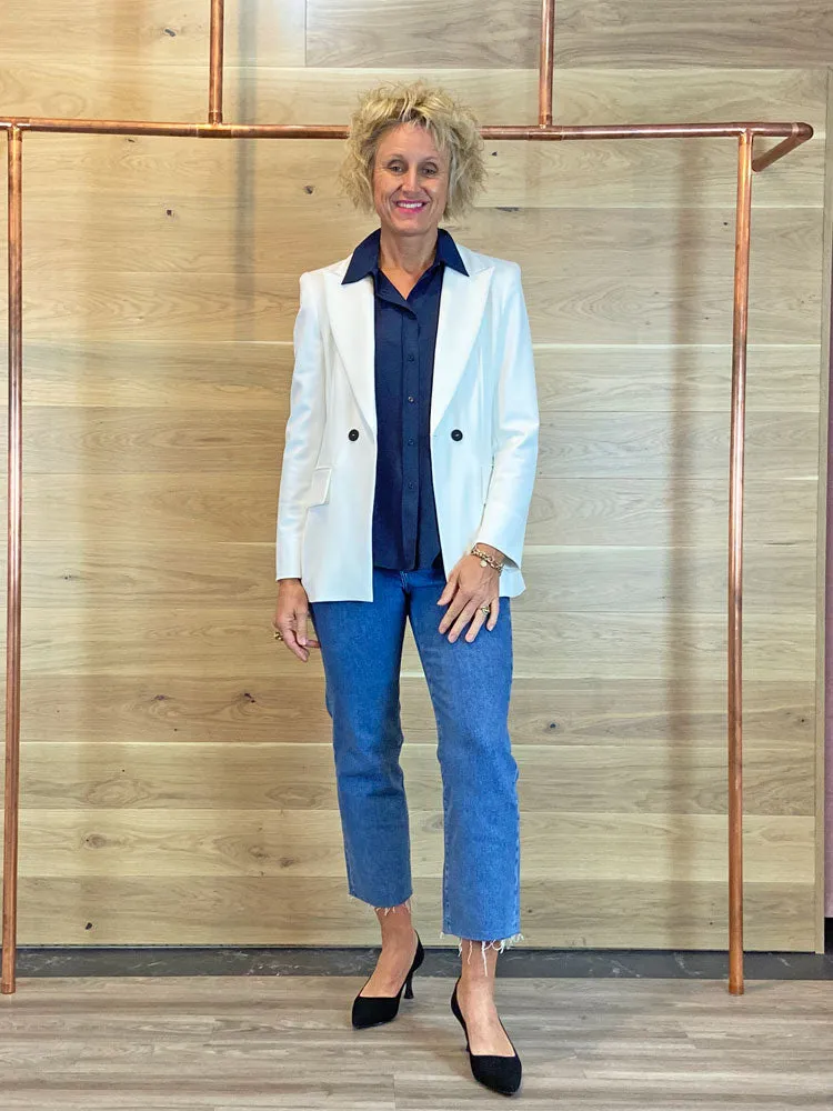 Emme Marella Tempra Shirt Navy