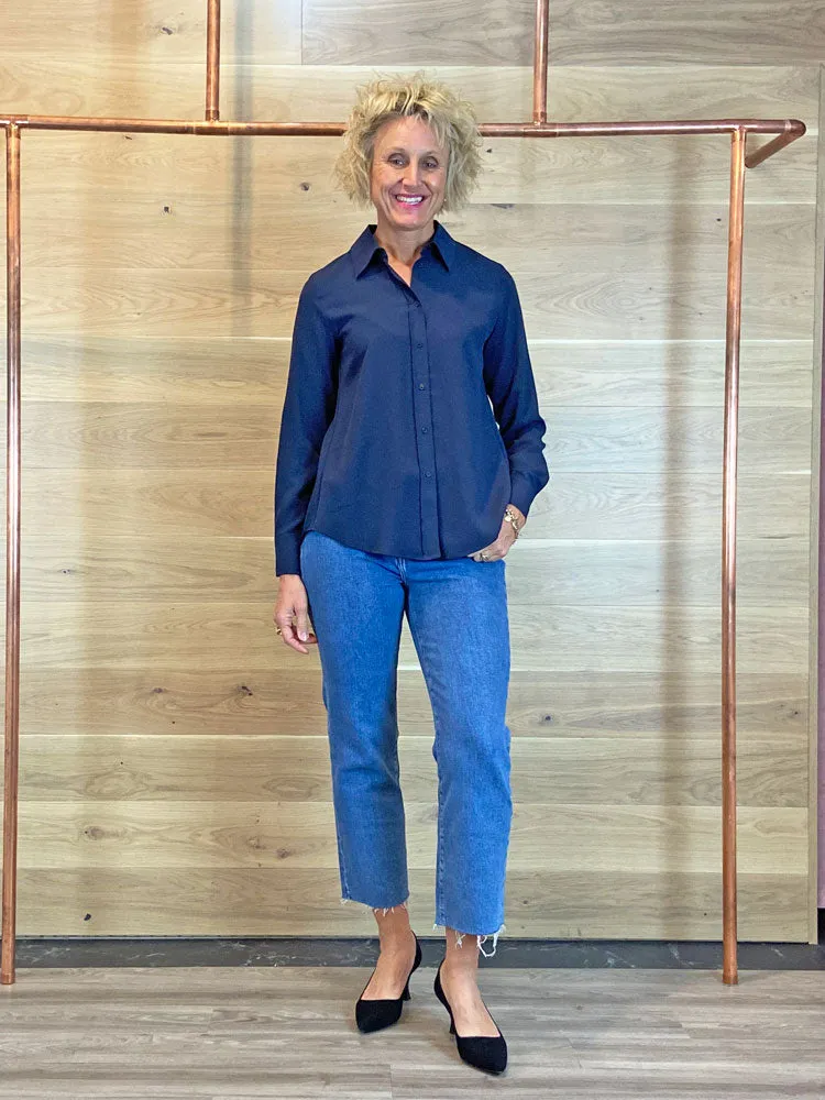 Emme Marella Tempra Shirt Navy