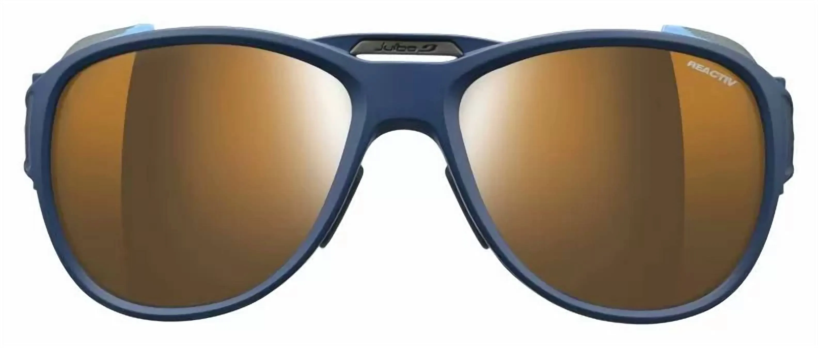 Explorer 2.0 Mountaineering Glacier Sunglasses In Dark Blue Frame - Silver Mirror (Reactiv 2