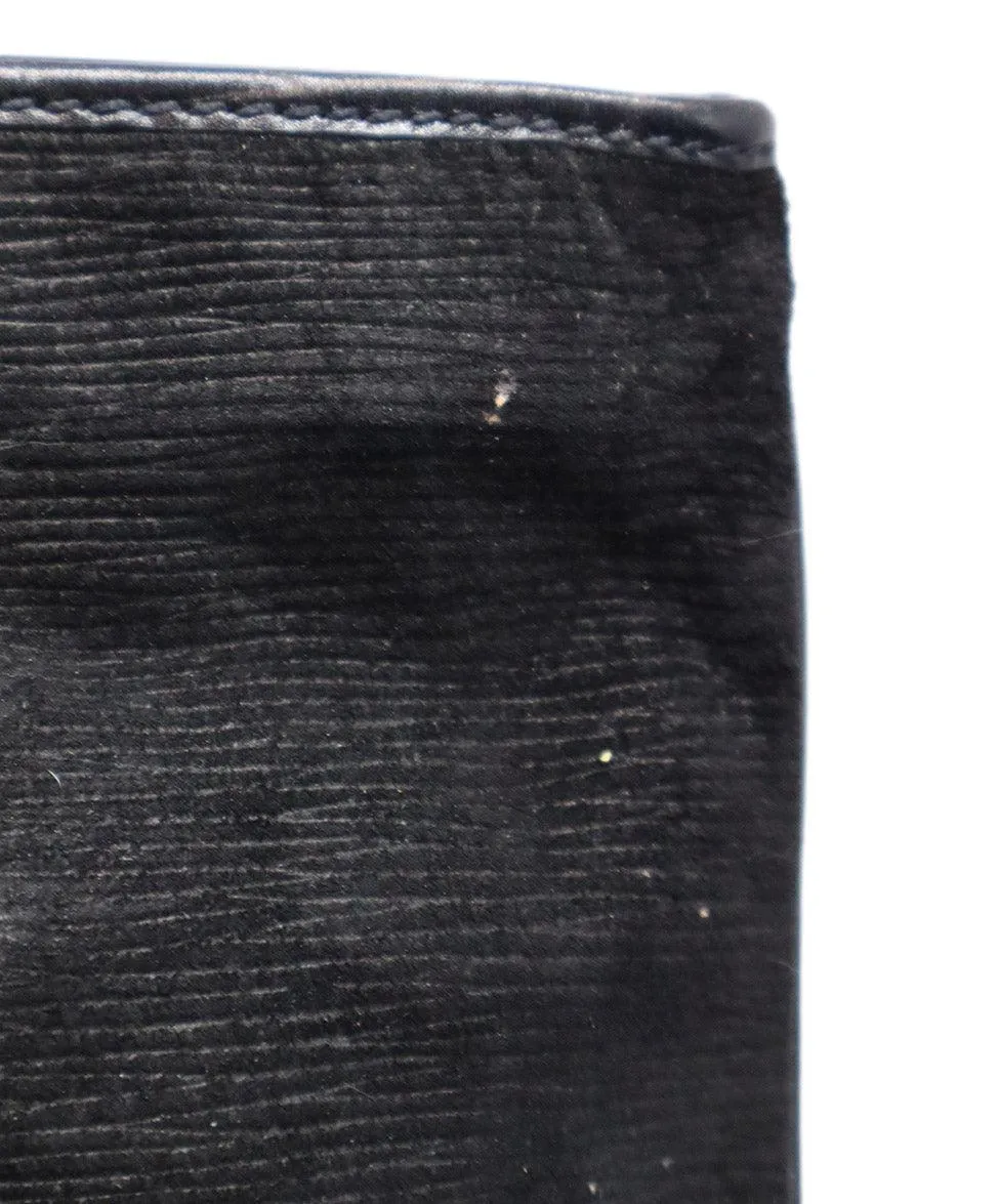 Fendi Vintage Black Suede Clutch