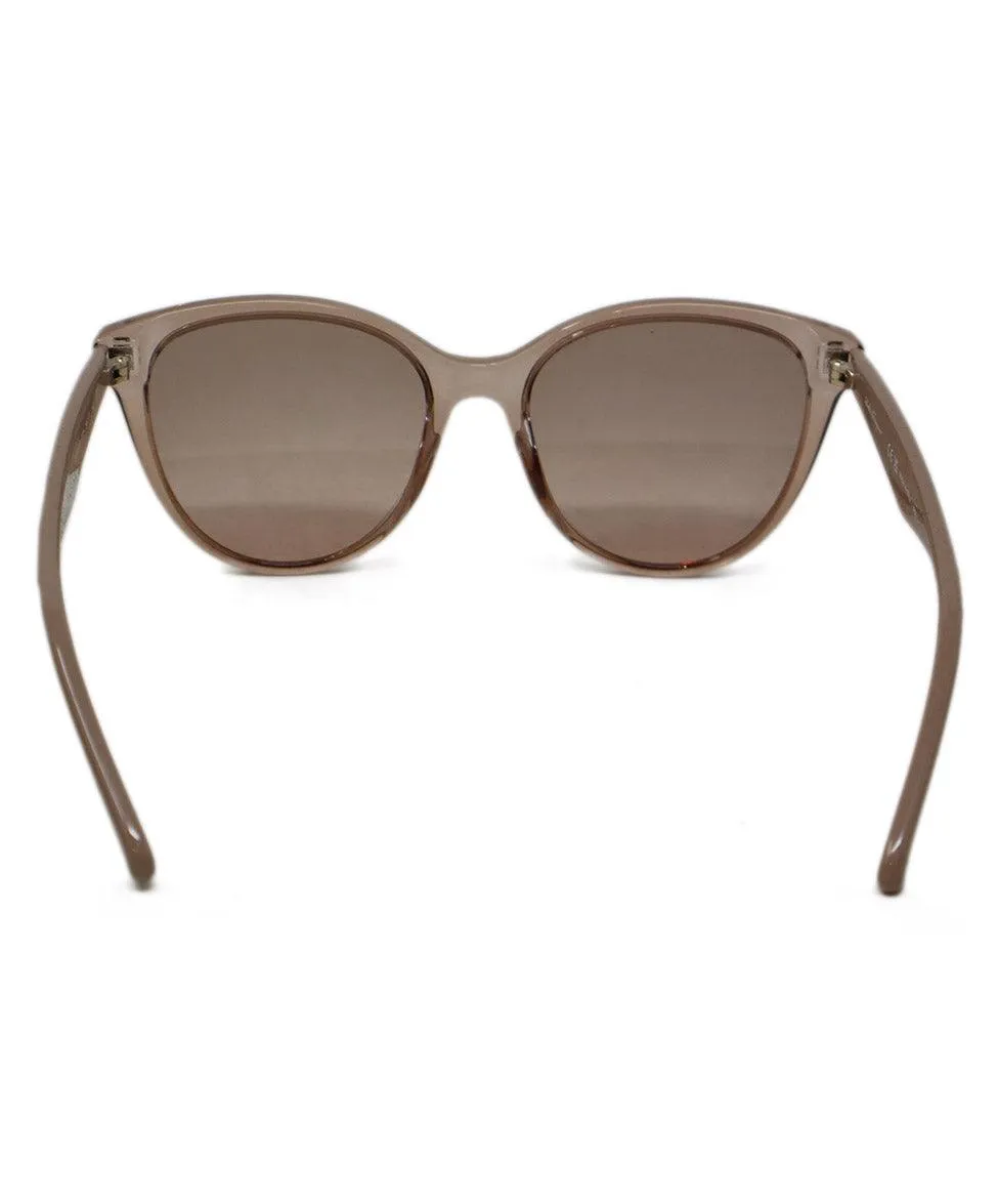 Ferragamo Nude Pink Sunglasses