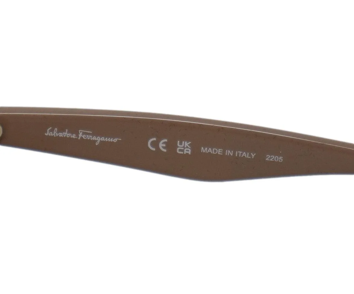 Ferragamo Nude Pink Sunglasses