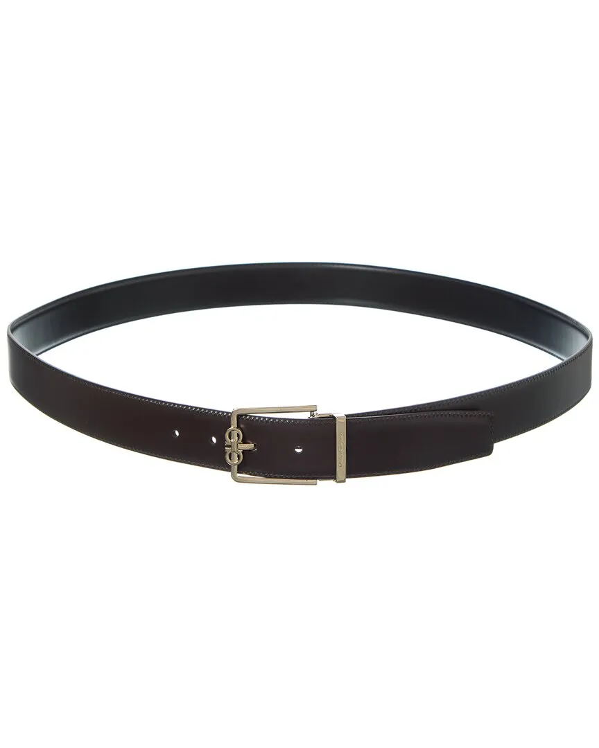 Ferragamo Reversible & Adjustable Leather Belt