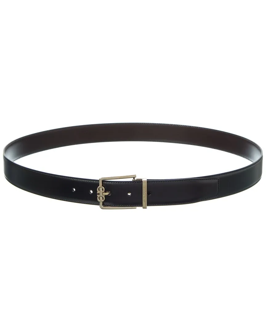 Ferragamo Reversible & Adjustable Leather Belt