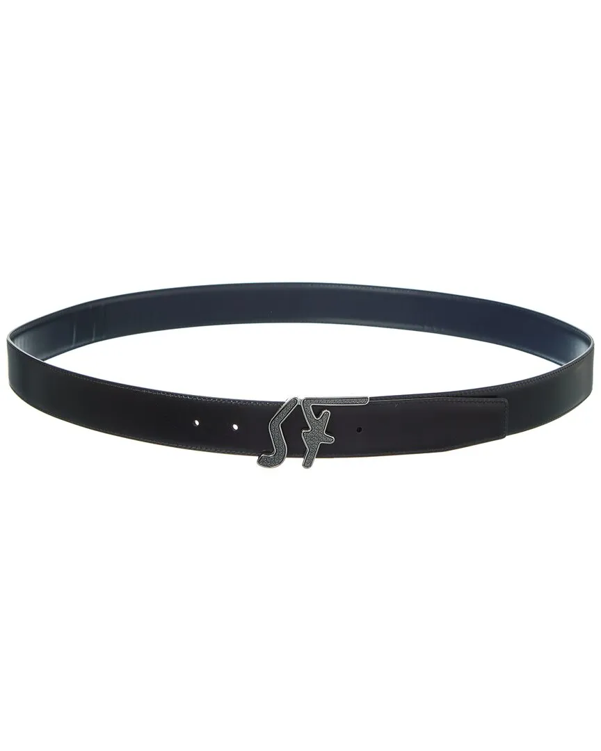 Ferragamo SF Reversible & Adjustable Leather Belt