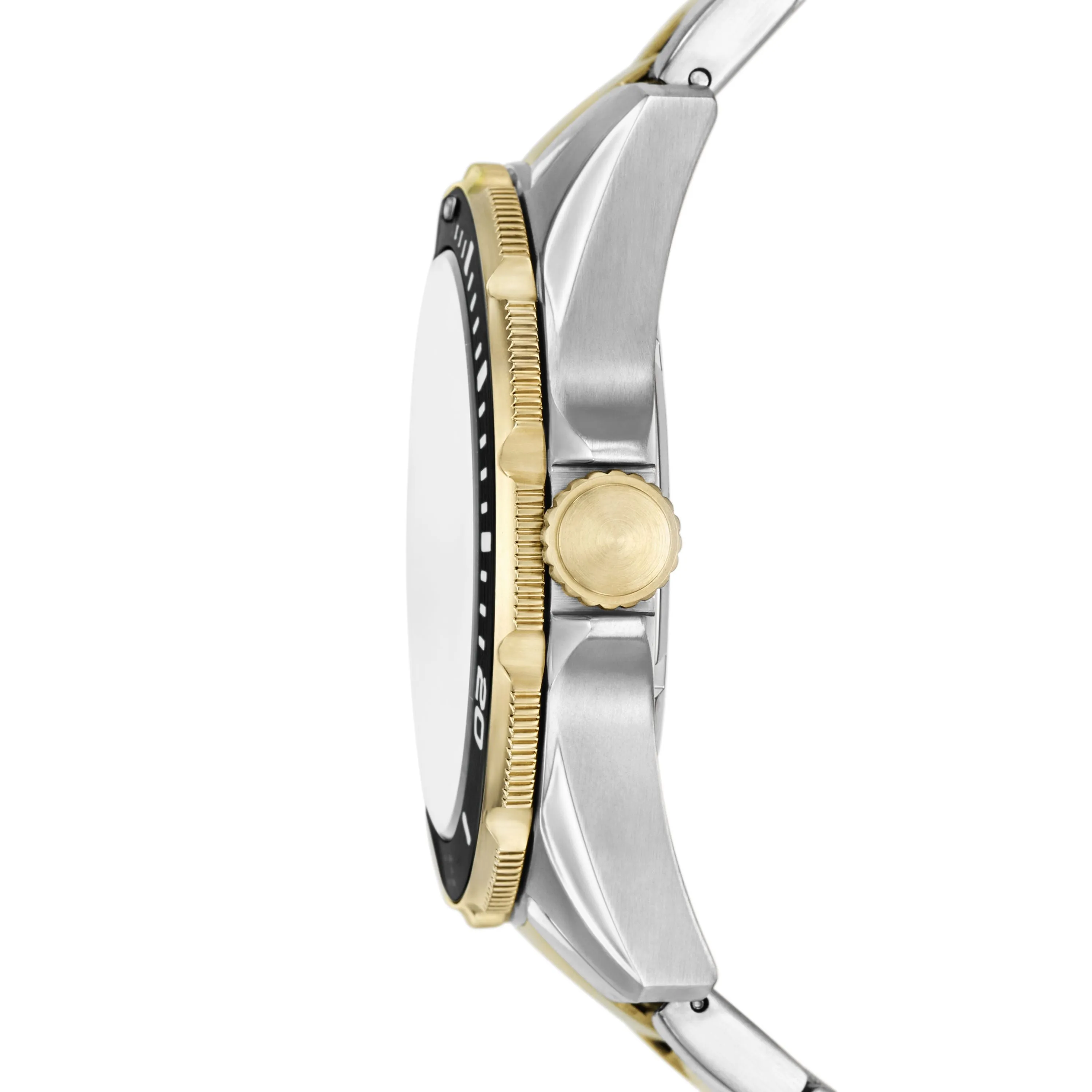 Fossil Men's Dalton Three-Hand, Two-Tone Stainless Steel Watch