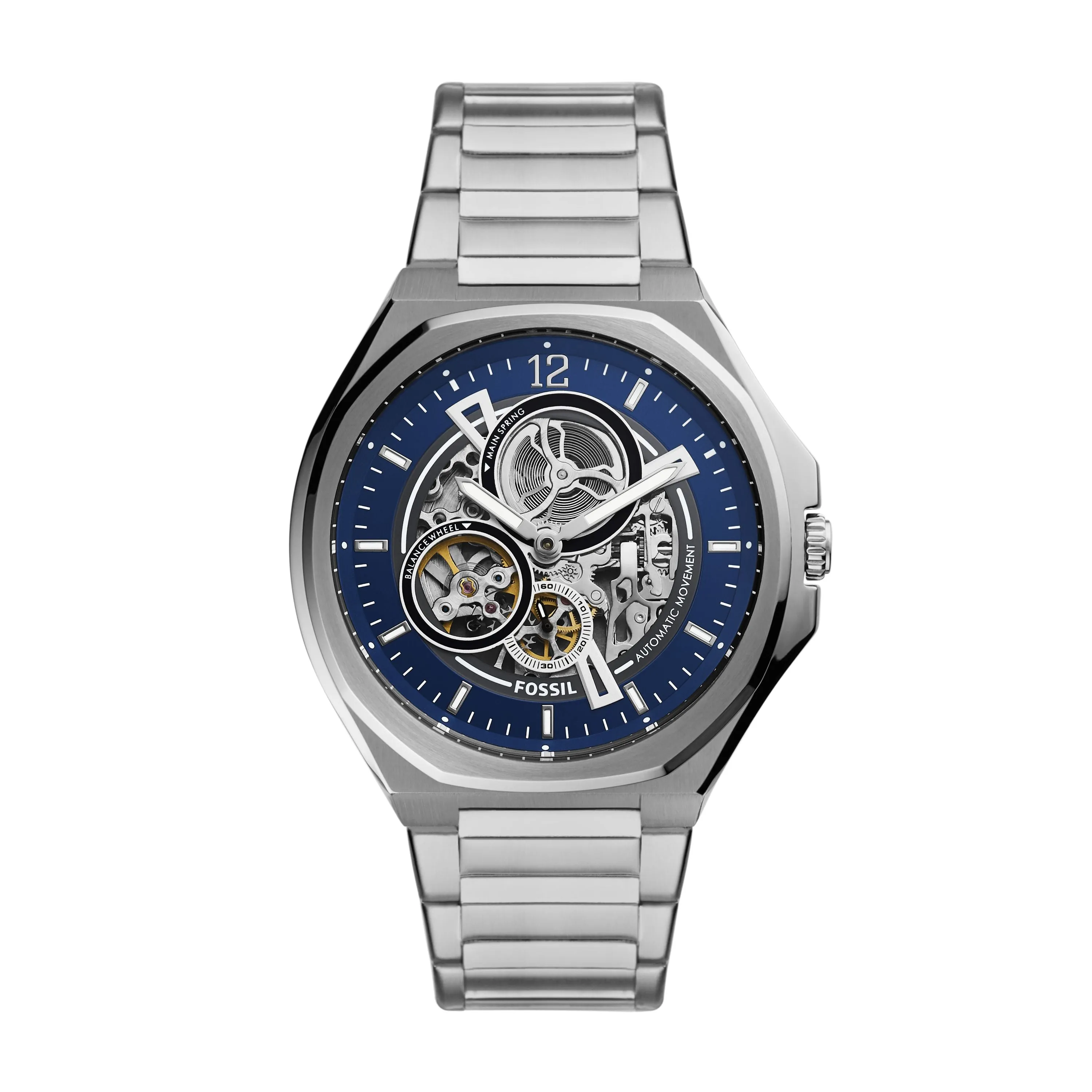Fossil Men's Evanston Automatic, Stainless Steel Watch