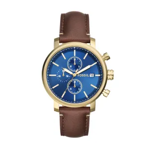 Fossil Men's Rhett Multifunction, Gold-Tone Stainless Steel Watch