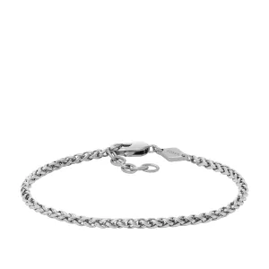 Fossil Men's Stainless Steel Chain Bracelet