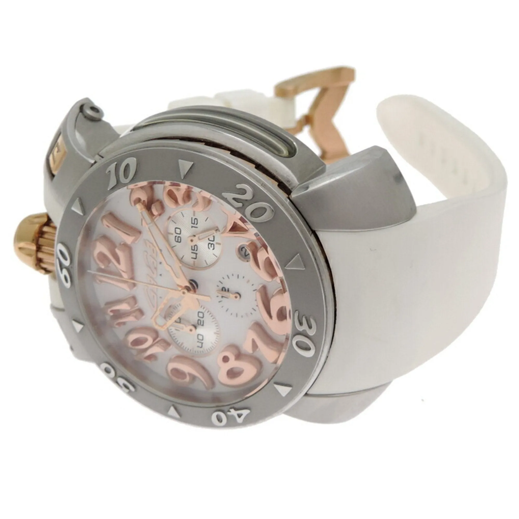 Gaga Milano Stainless Steel Wristwatch (Pre-Owned)
