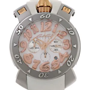 Gaga Milano Stainless Steel Wristwatch (Pre-Owned)