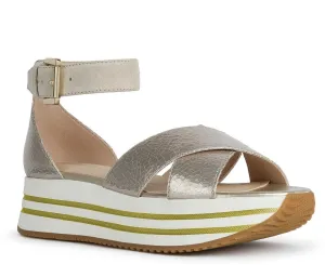 Geox D Kency B Womens Flatform Summer Sandal