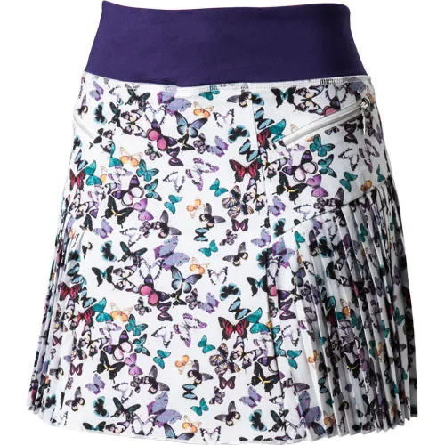GGBlue White & Purple Butterfly Skort Size S MSP$98