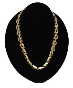 Gold Chain Link Necklace