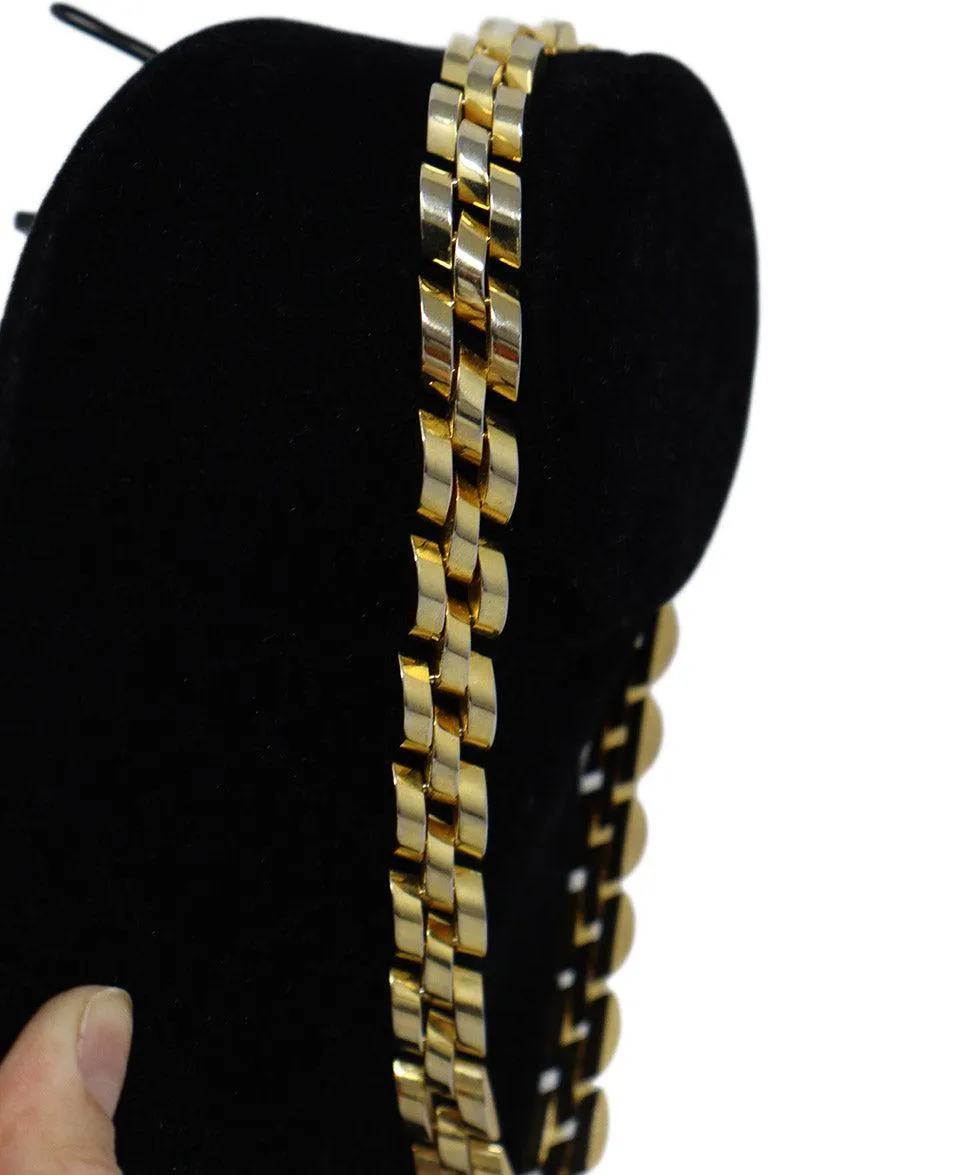 Gold Chain Link Necklace