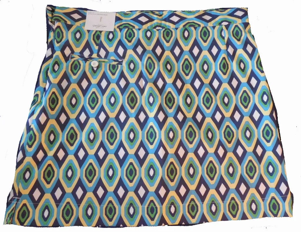 Gorden Cooper Golf Geometric Design Skort