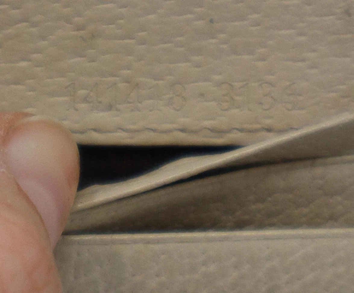 Gucci Beige & Ivory Monogram Canvas Wallet