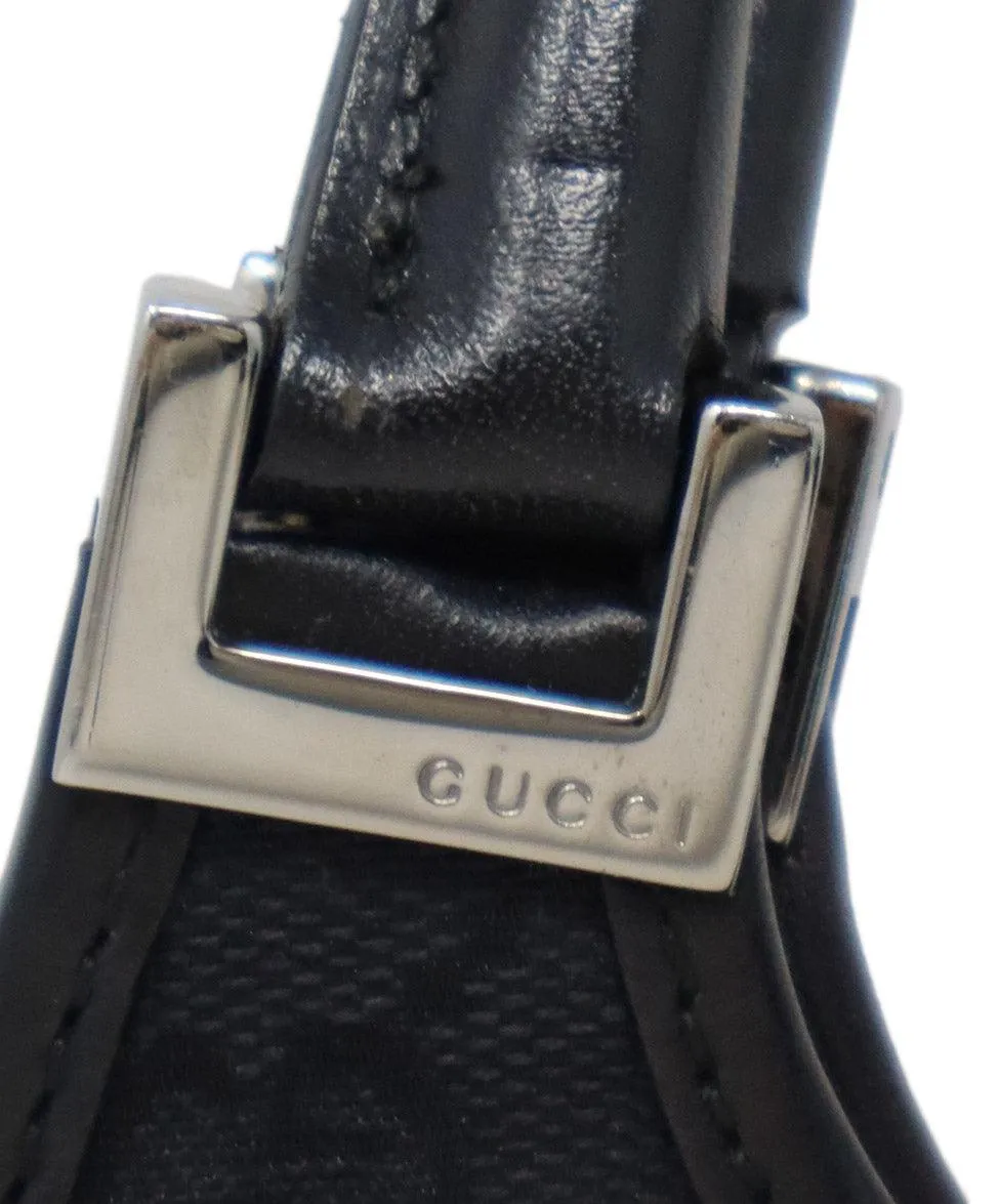 Gucci Vintage Black Monogram Jackie O Bag