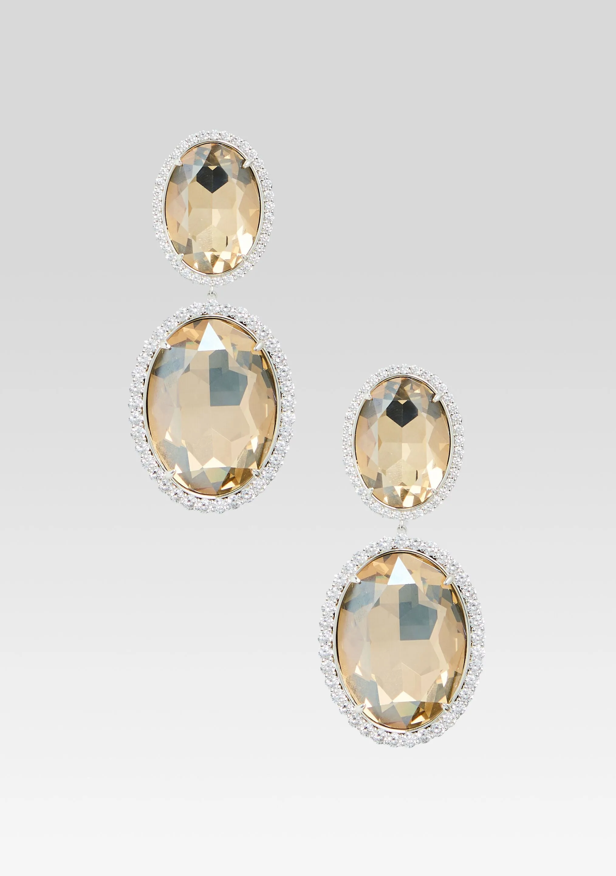Hilma Gemstone Drop Earrings