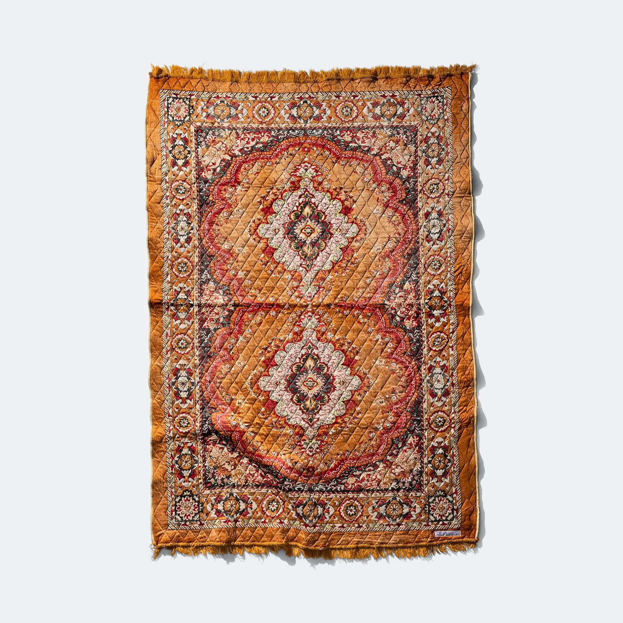 Indian Festival Rug - Gold