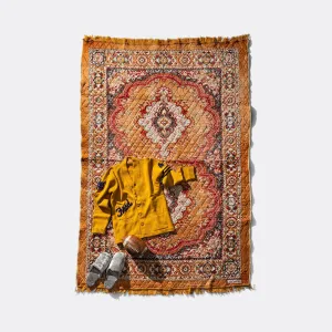 Indian Festival Rug - Gold