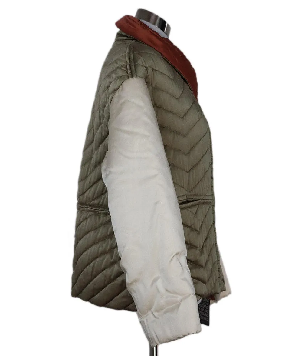 Isabel Marant Champagne & Pink Silk Jacket sz 6