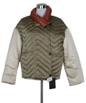 Isabel Marant Champagne & Pink Silk Jacket sz 6