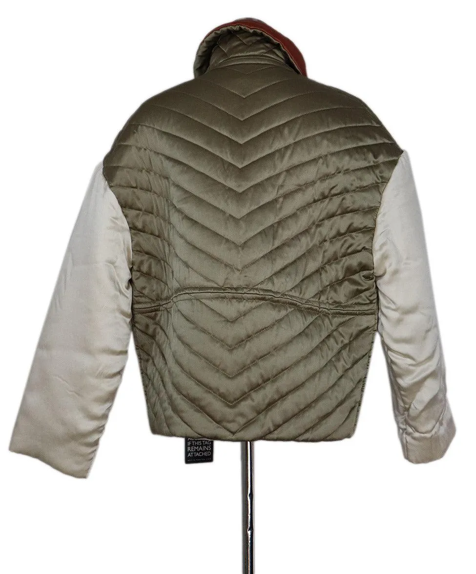 Isabel Marant Champagne & Pink Silk Jacket sz 6