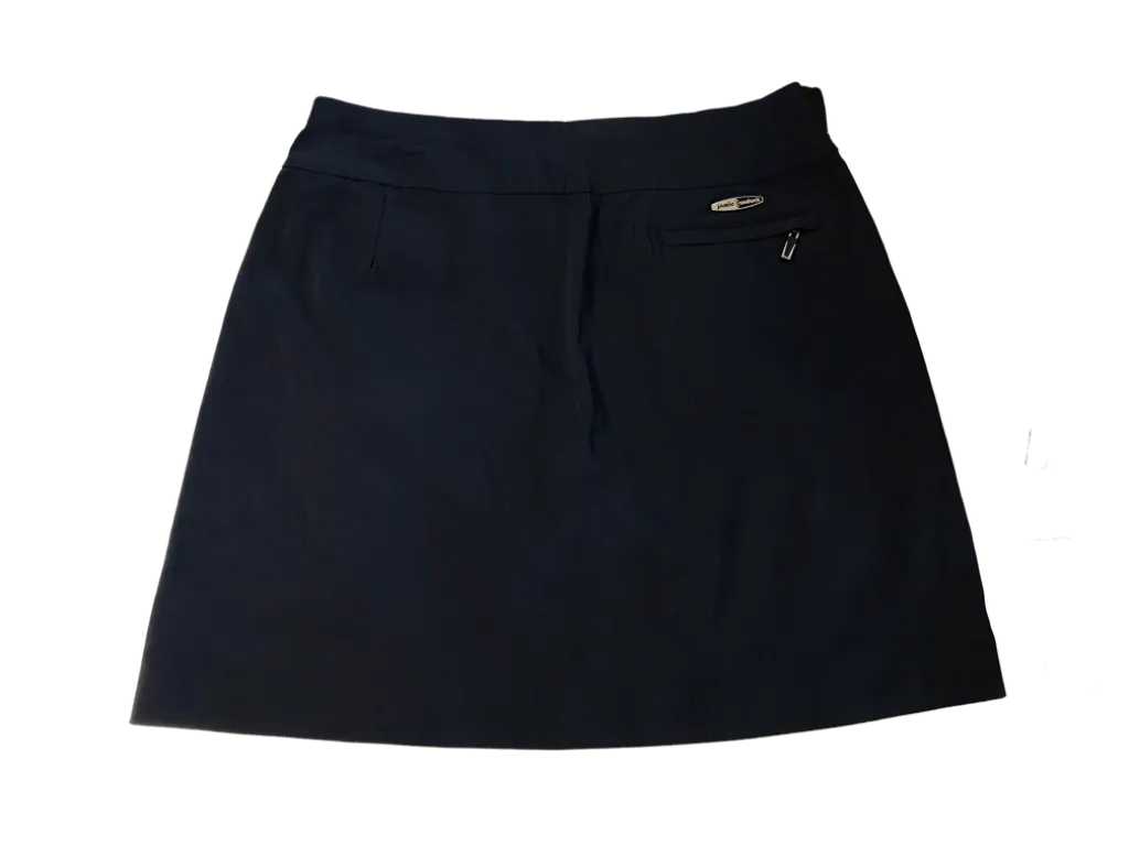 Jamie Sadock Skinnylicious Navy Blue Pull-on Skort Size 8  MSP$110