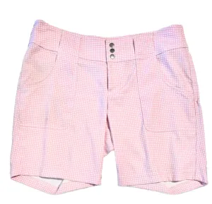 Jofit Pink & White Checked Shorts Size 2