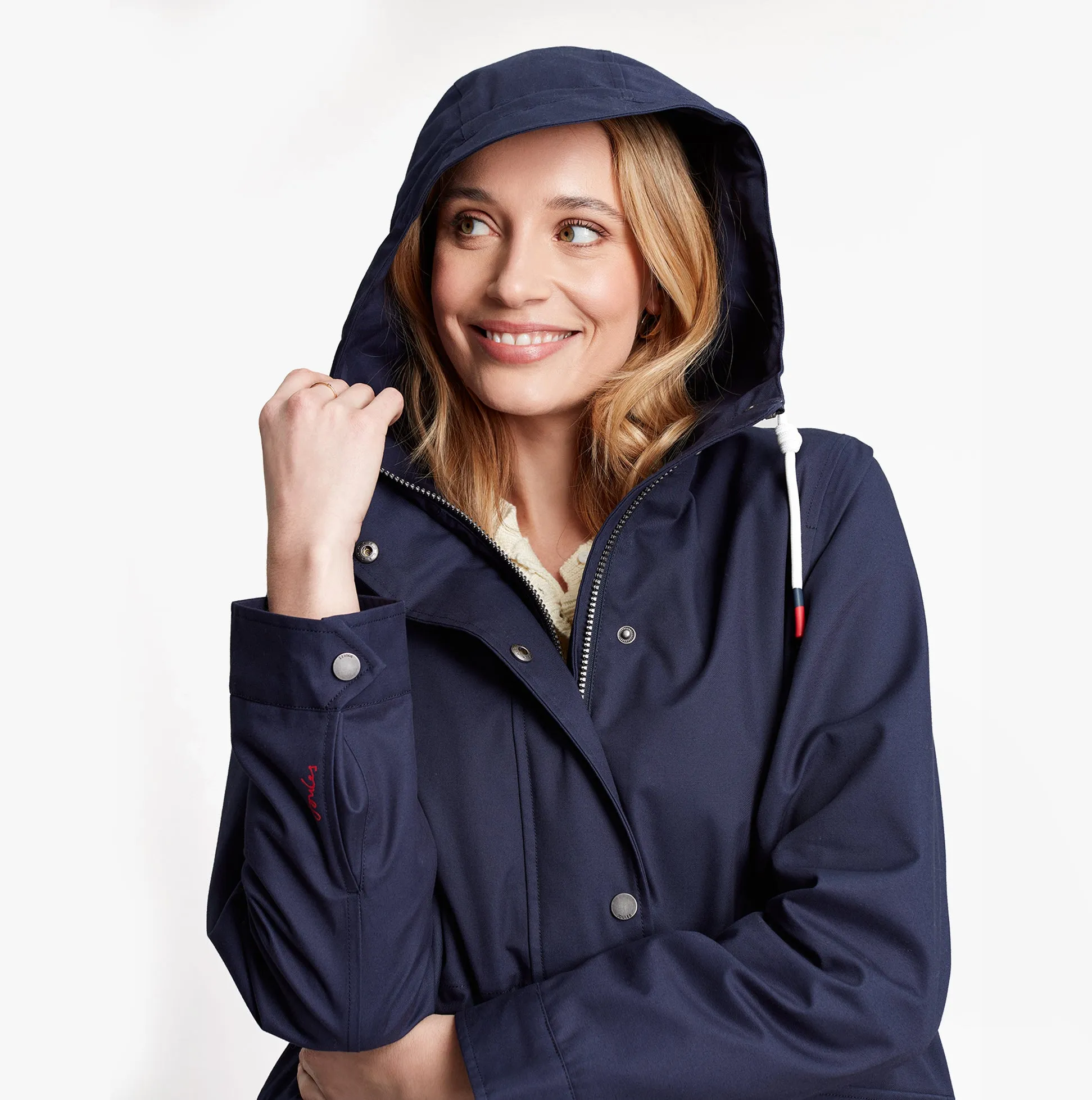 Joules PADSTOW Womens Raincoat French Navy