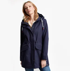 Joules PADSTOW Womens Raincoat French Navy