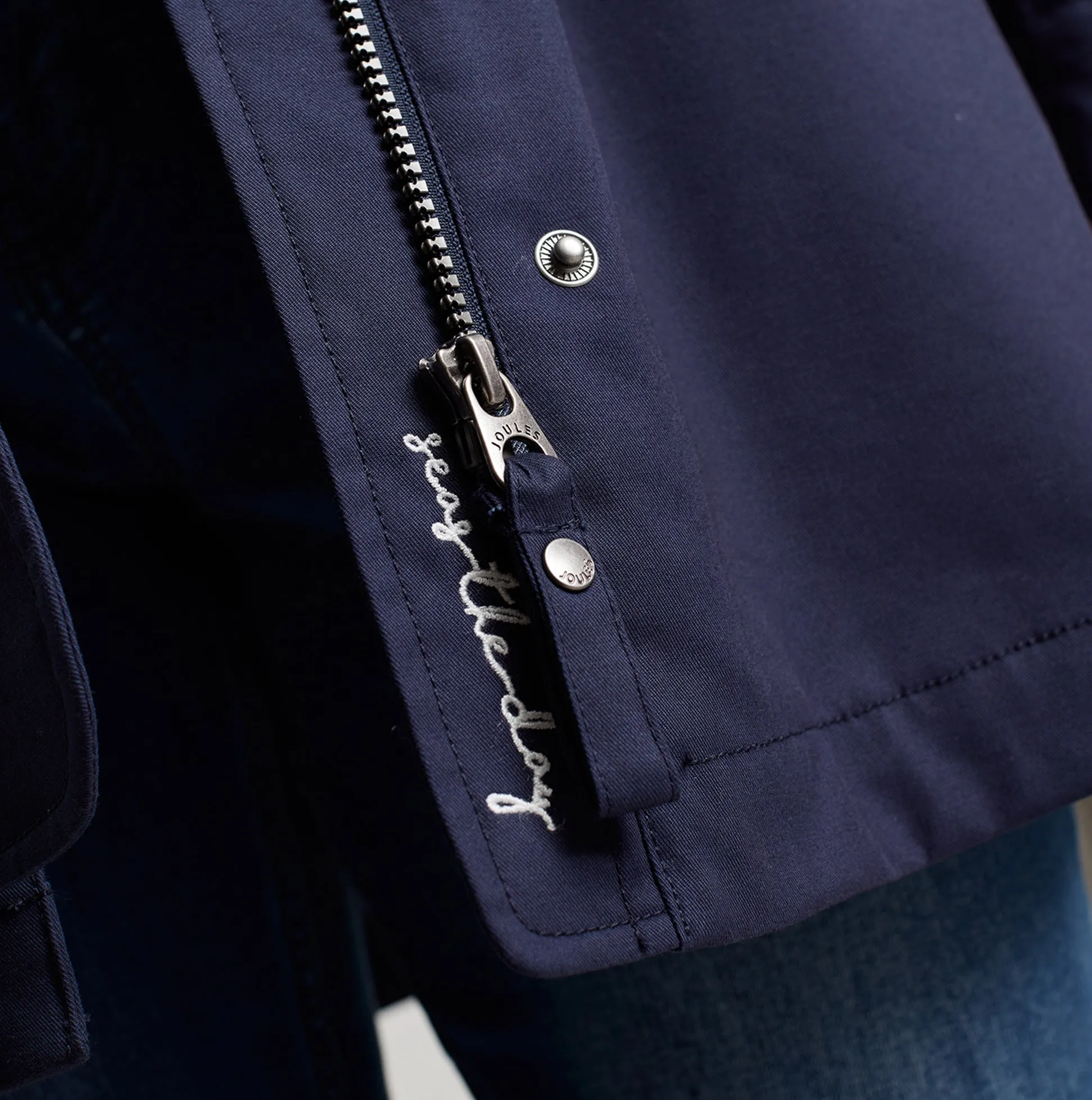 Joules PADSTOW Womens Raincoat French Navy