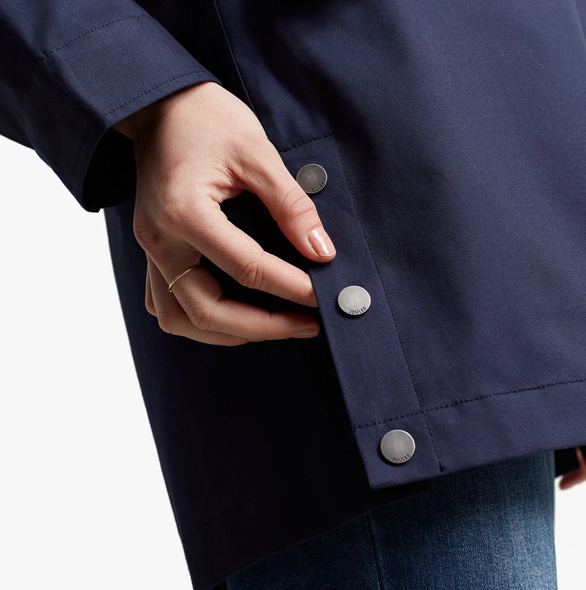 Joules PADSTOW Womens Raincoat French Navy