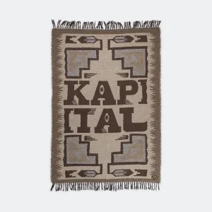KAPITAL SPEAKEASY Blanket - BrownBeige