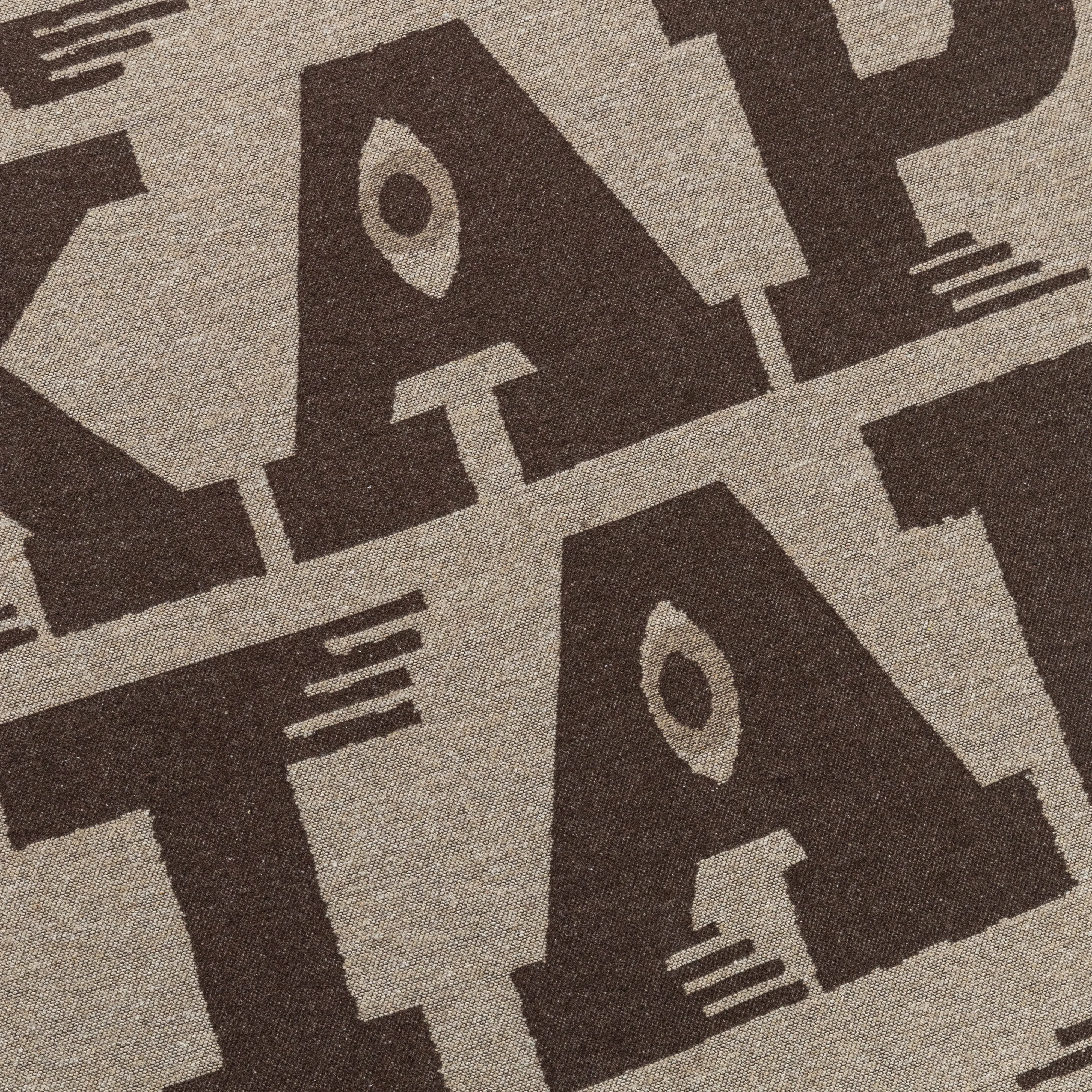 KAPITAL SPEAKEASY Blanket - BrownBeige