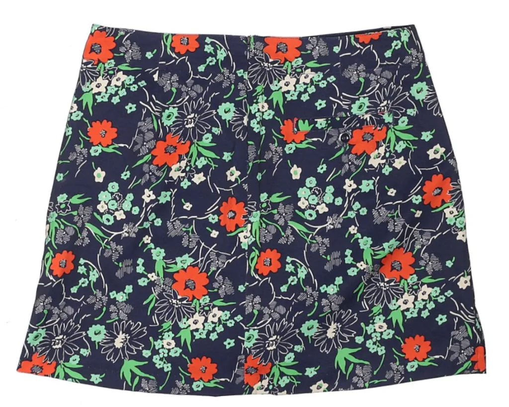 Lady Hagen Navy Floral Skort Size 12