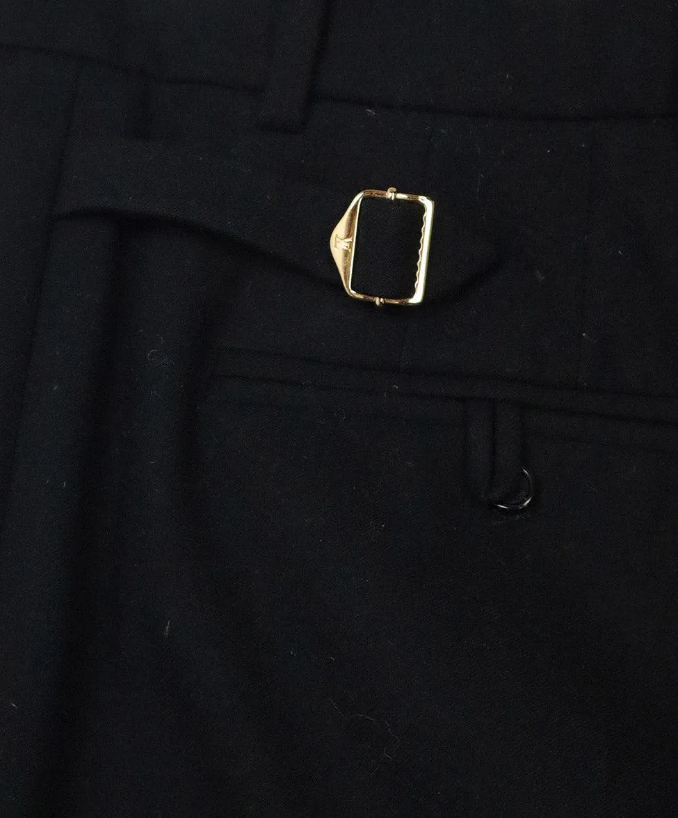 Louis Vuitton Black Wool Pants sz 4